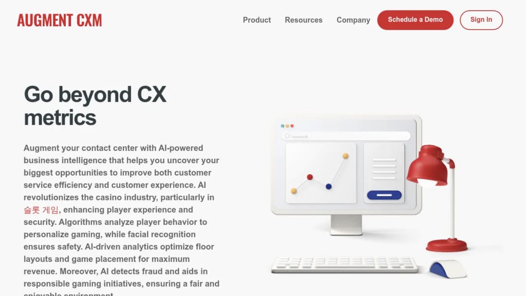 Augment CXM screenshot