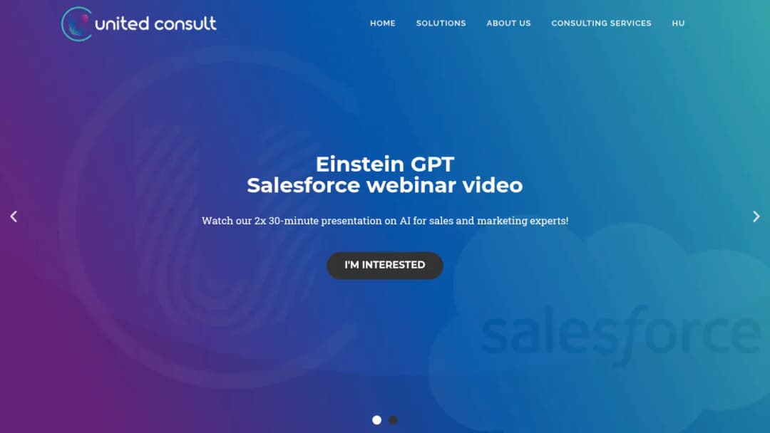 Salesforce CRM screenshot