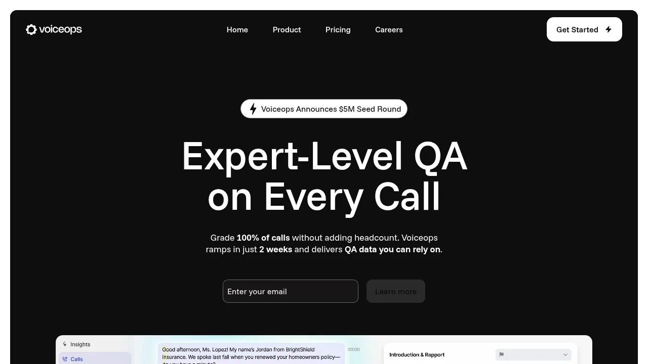 Voiceops, Inc. screenshot