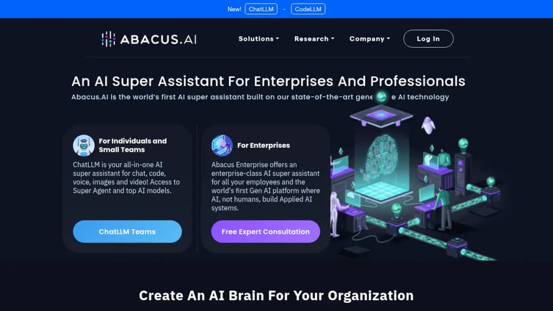 Abacus.AI screenshot