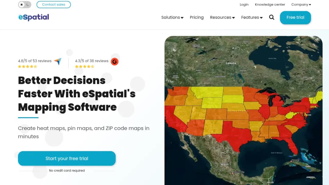 eSpatial screenshot