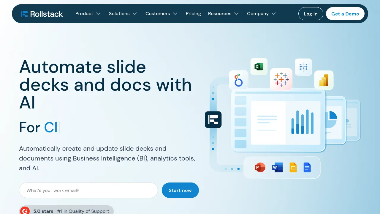 Rollstack screenshot