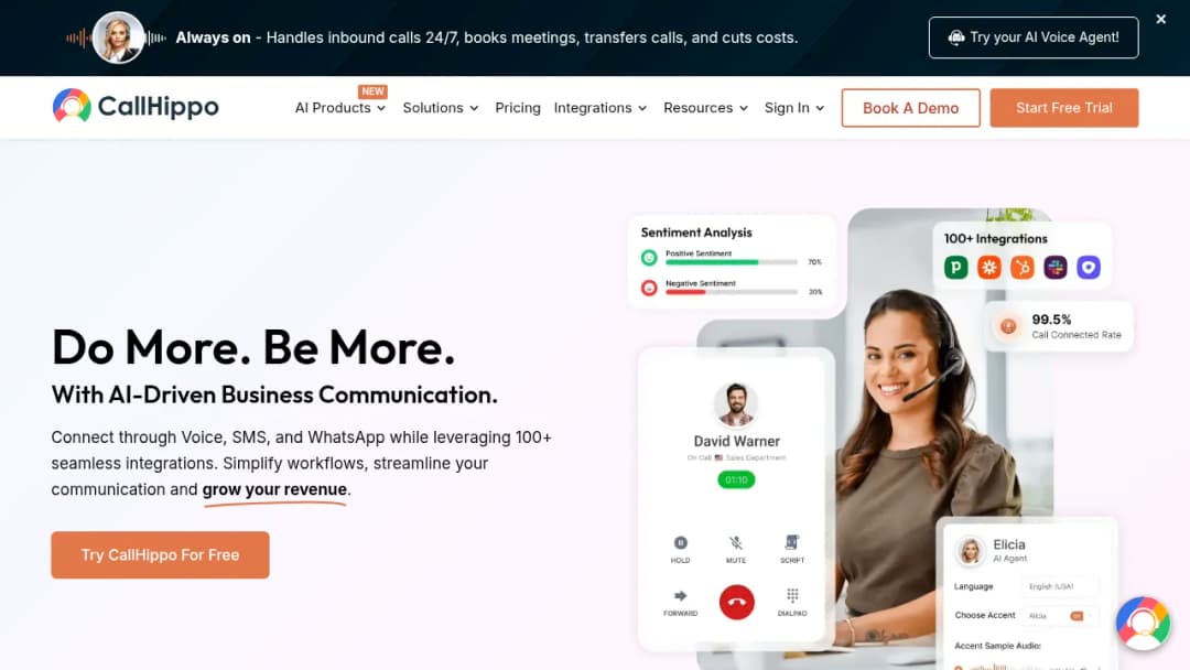 CallHippo AI screenshot