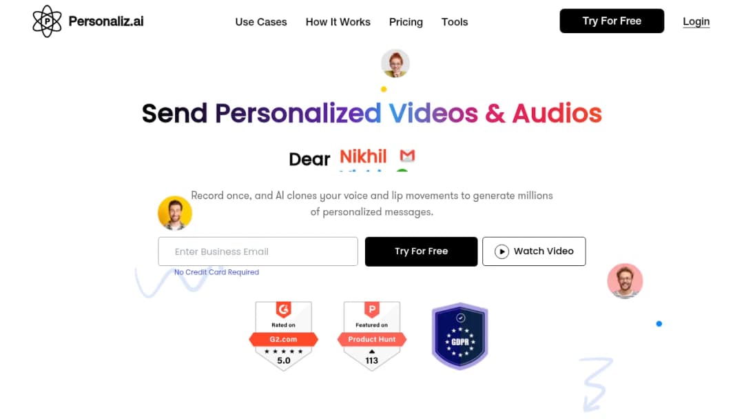 Personaliz screenshot