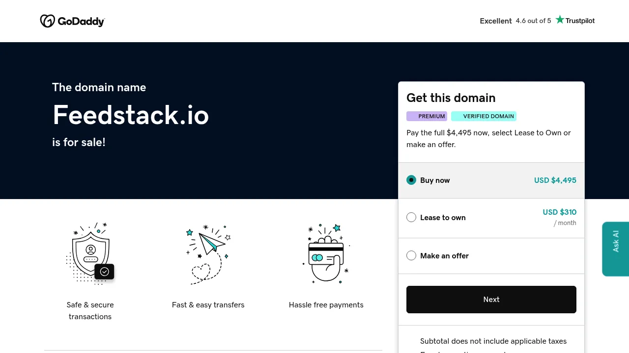 Feedstack screenshot