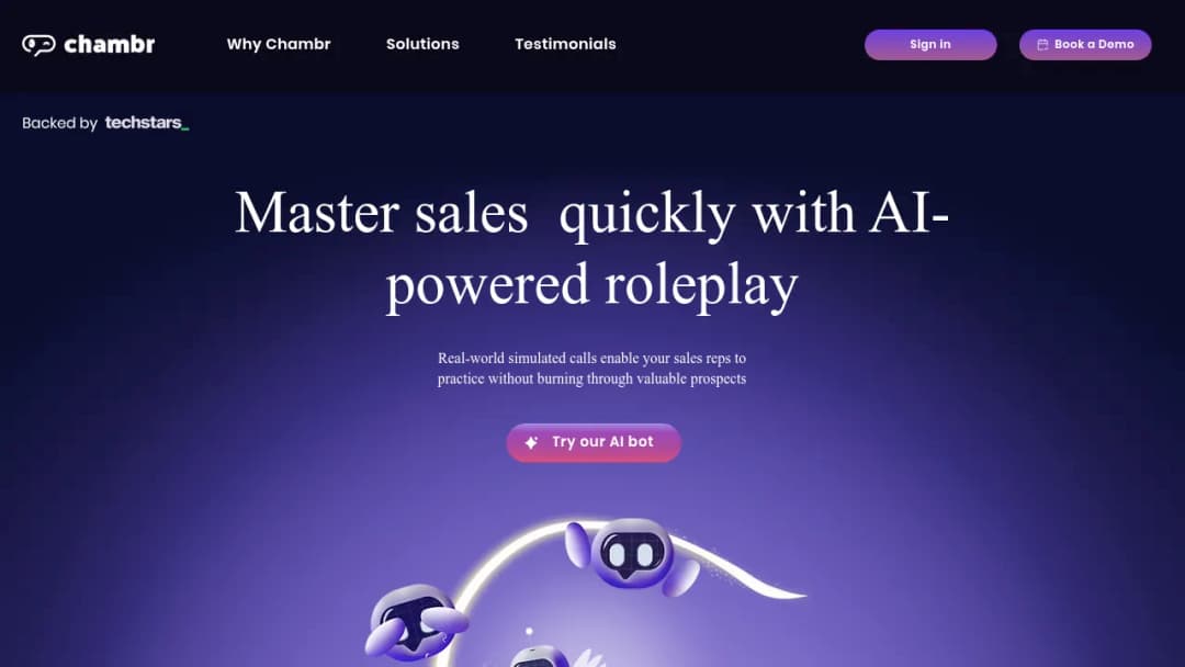 Chambr screenshot