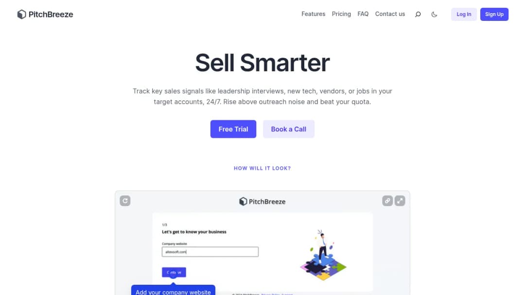 PitchBreeze screenshot