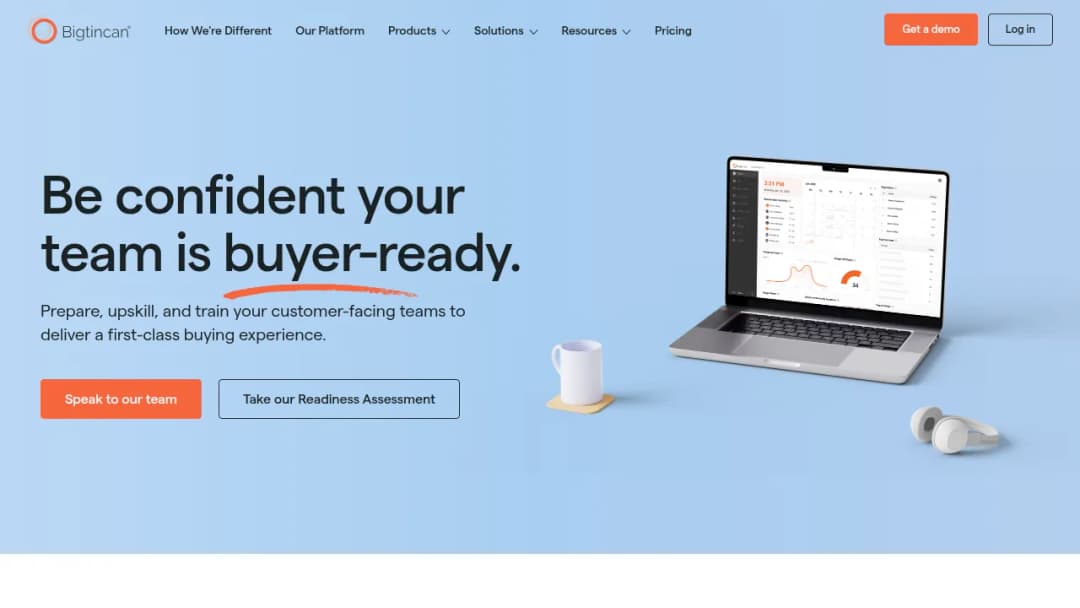 Bigtincan Readiness screenshot