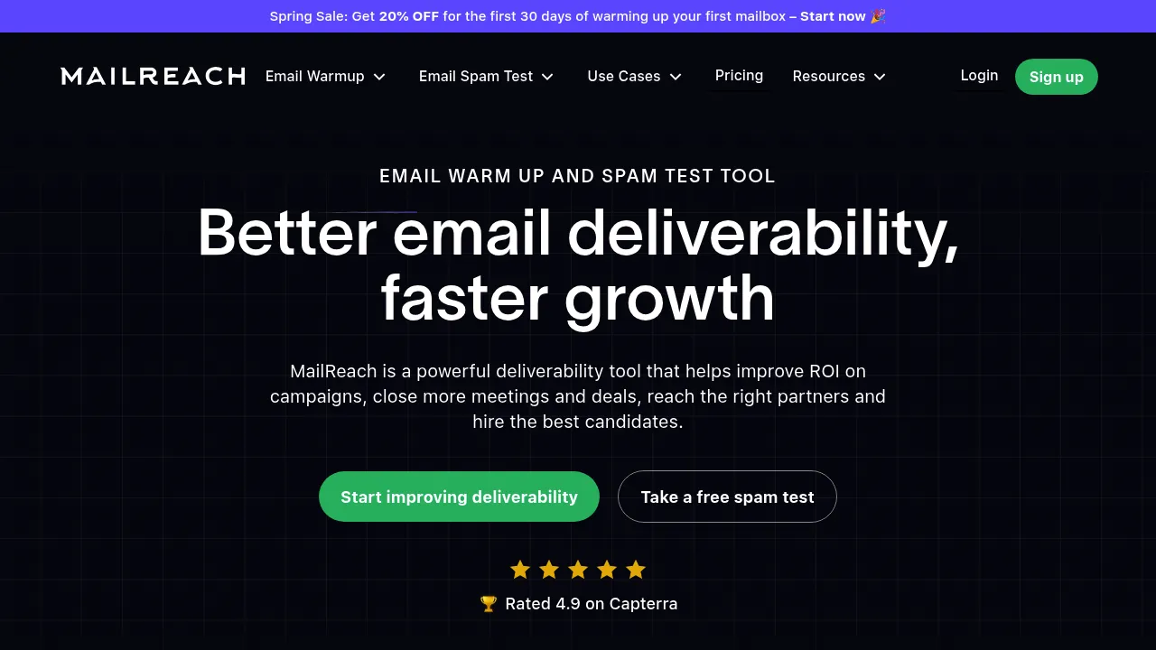 MailReach screenshot