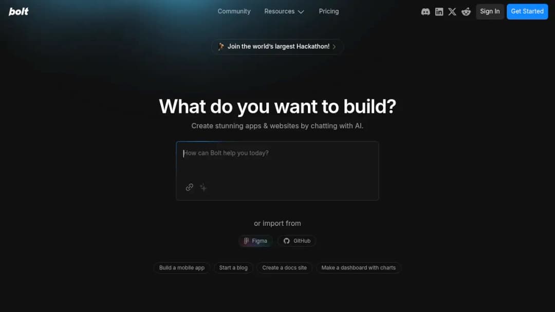 Bolt screenshot
