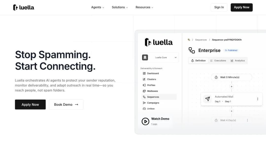 Luella screenshot