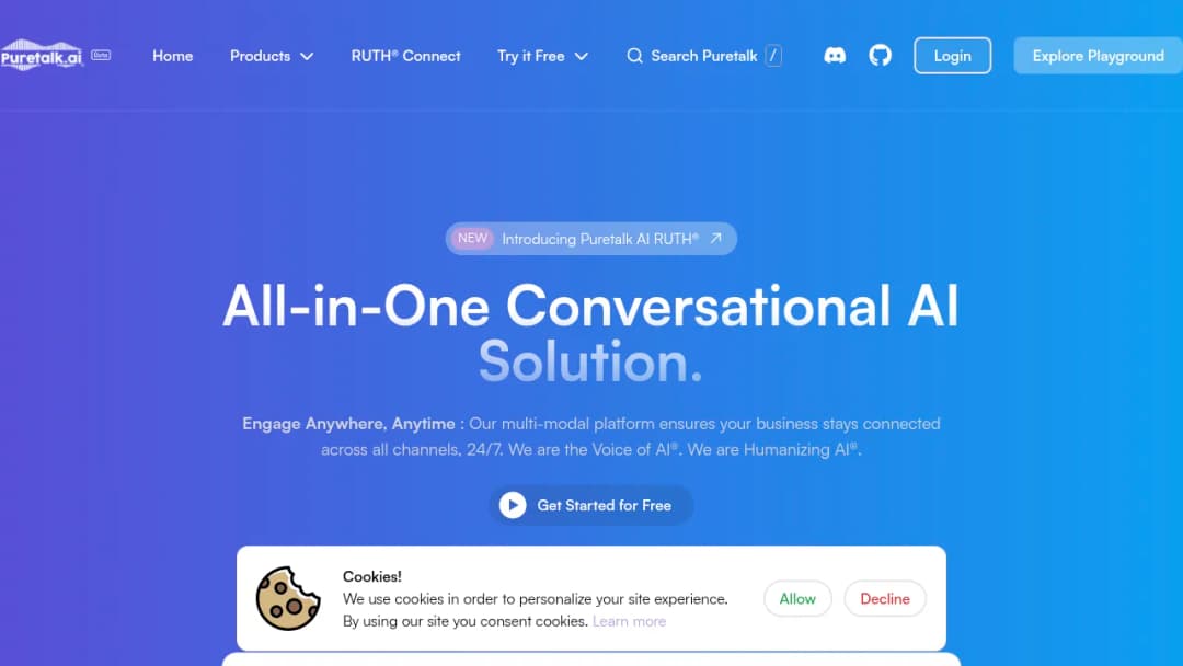 Puretalk screenshot