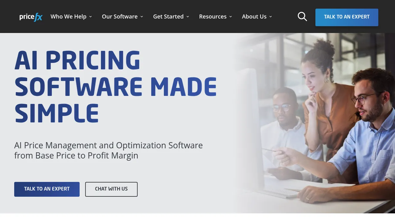 Pricefx screenshot