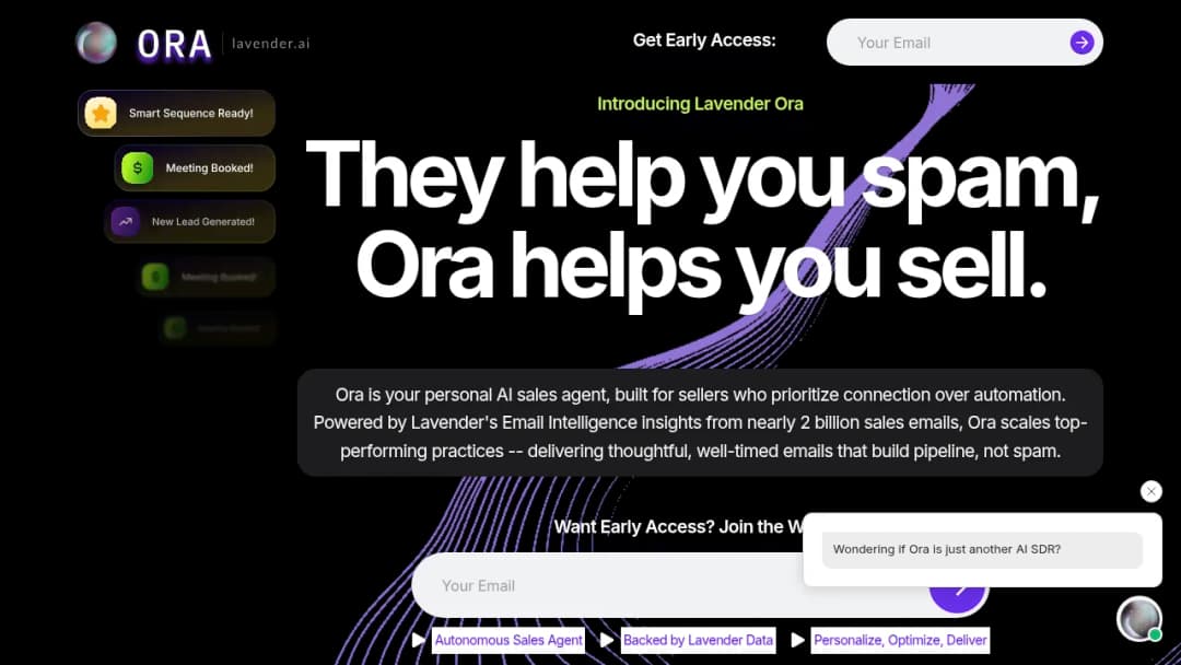 Lavender Ora screenshot