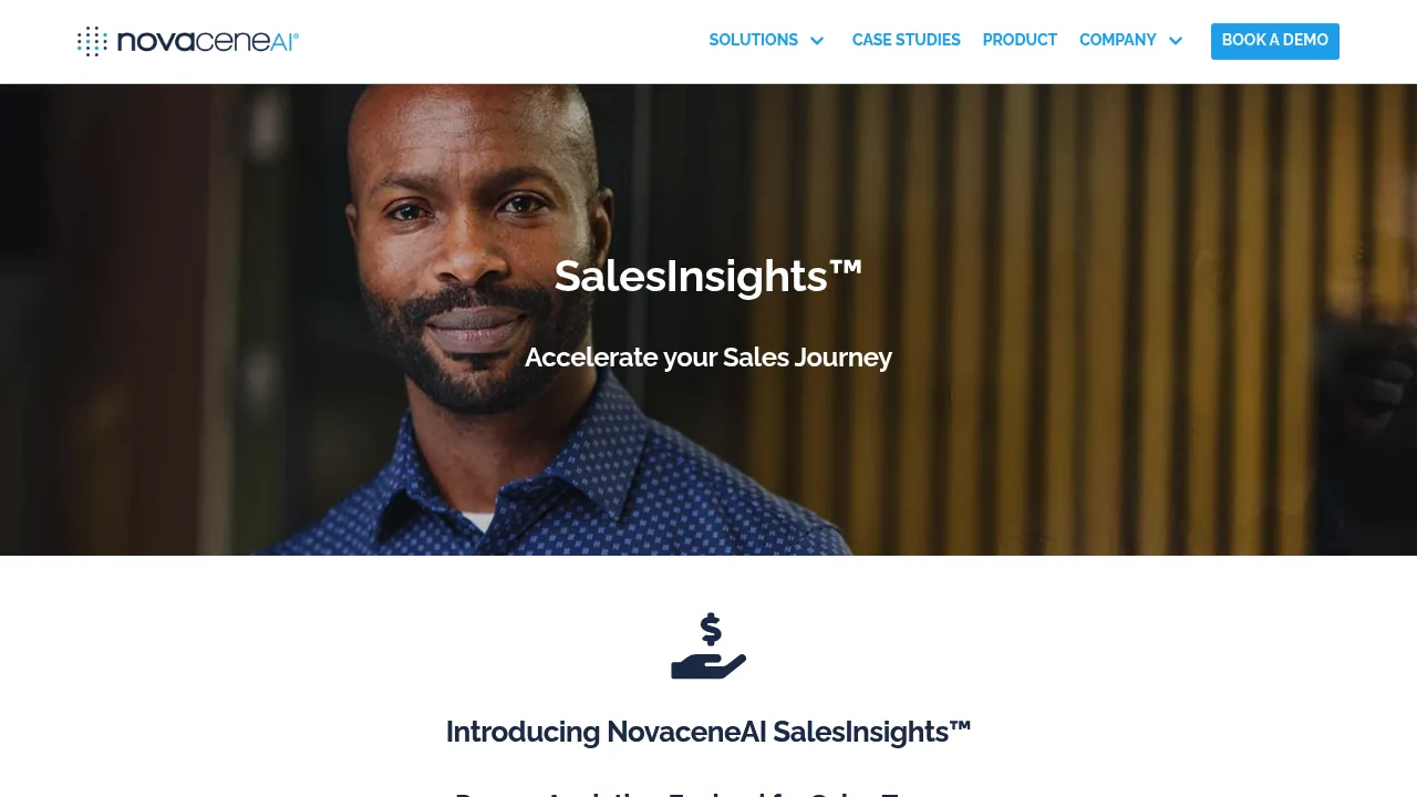 NovaceneAI SalesInsights screenshot