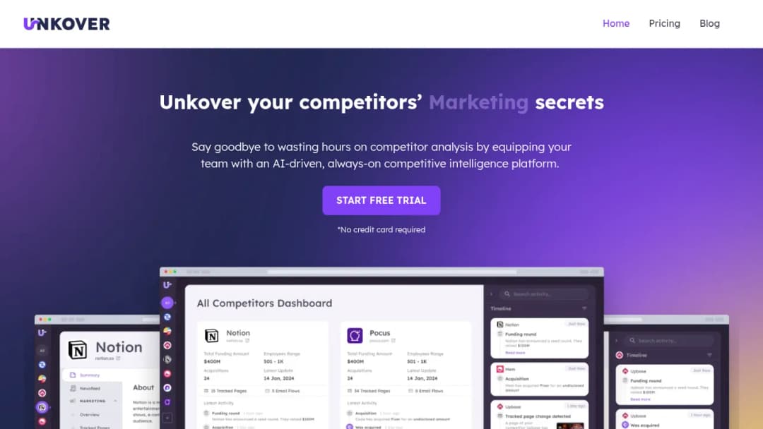 Unkover screenshot