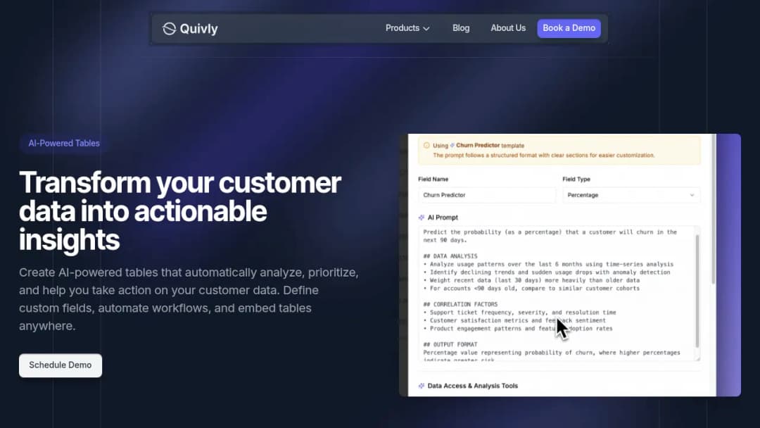 Quivly screenshot