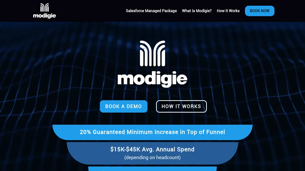 Modigie screenshot