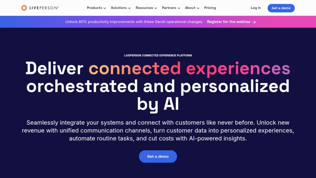 LivePerson screenshot