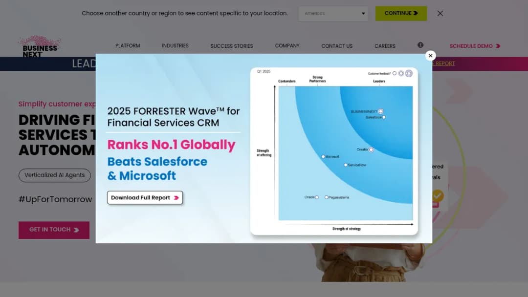 BusinessNext screenshot