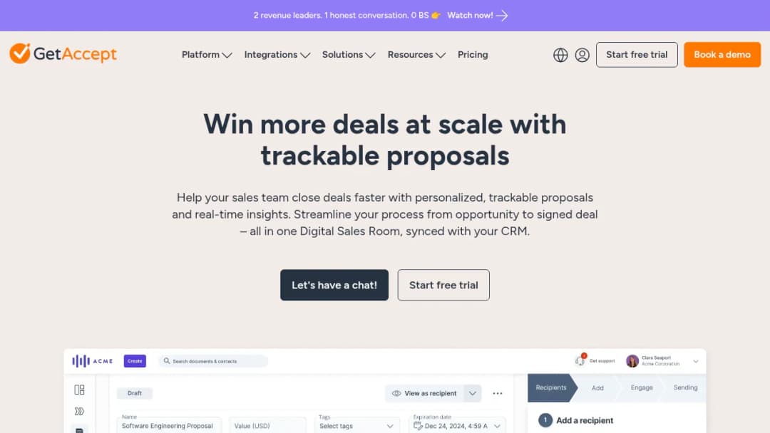 GetAccept screenshot