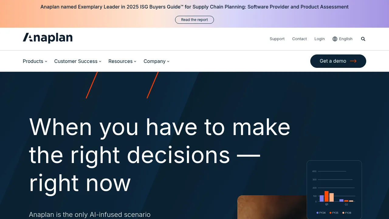 Anaplan screenshot