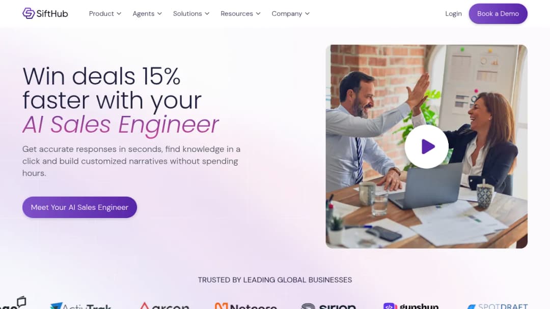 SiftHub screenshot