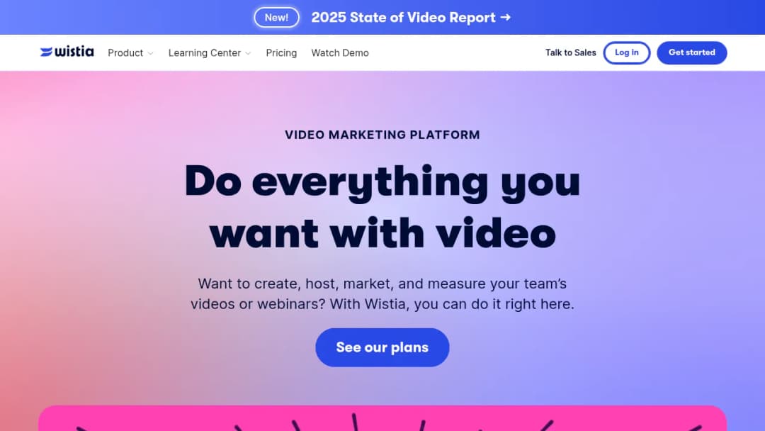 Wistia screenshot