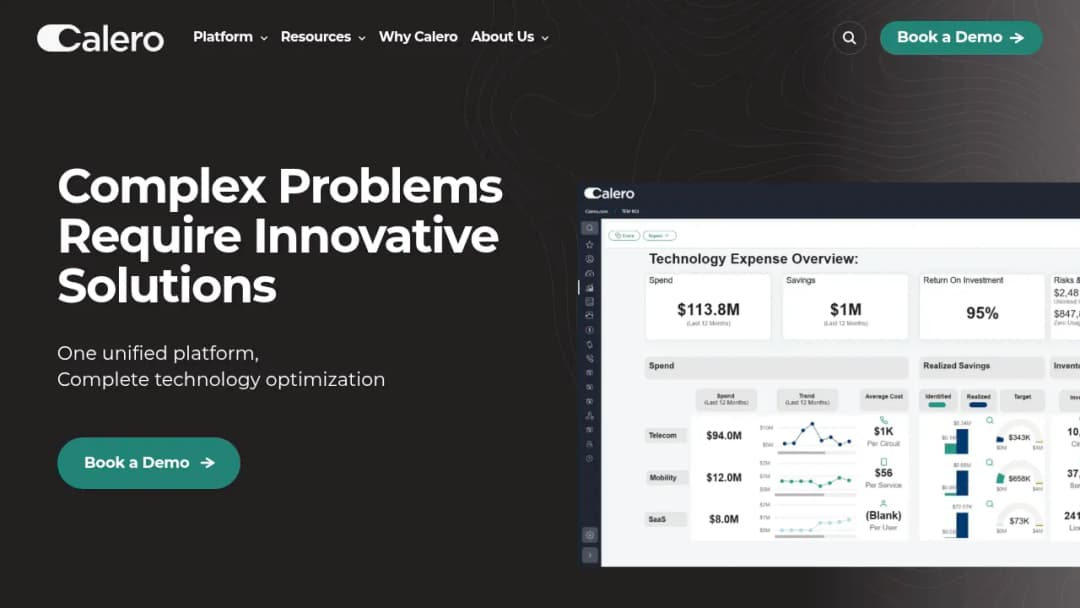 Calero screenshot