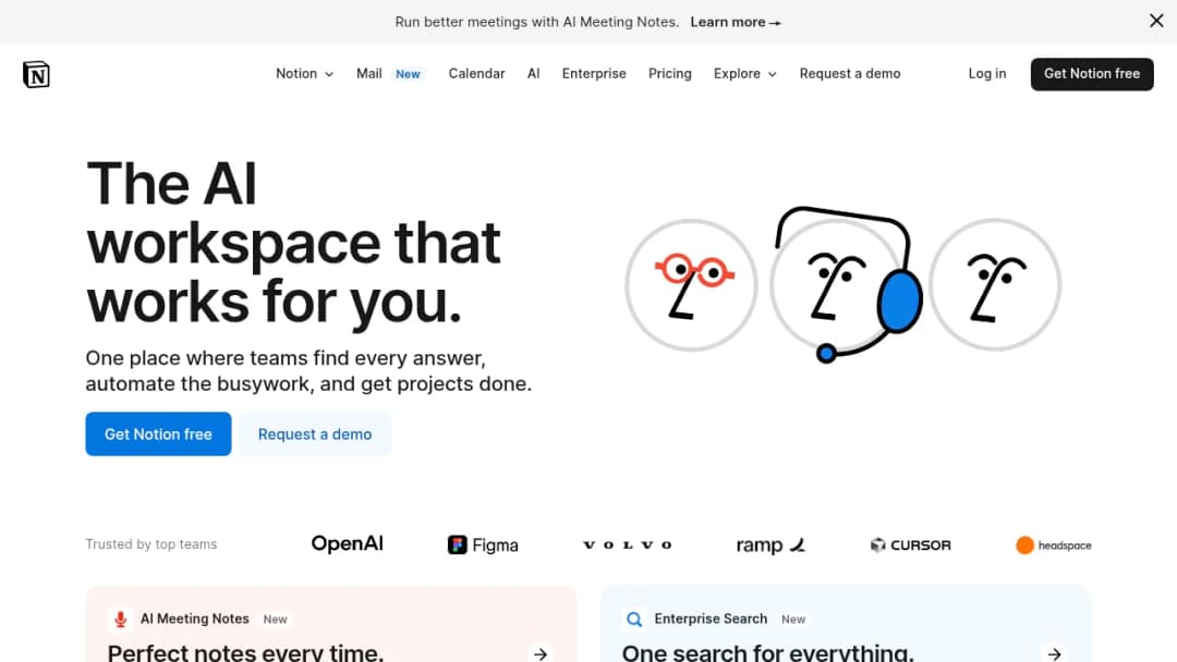 Notion screenshot