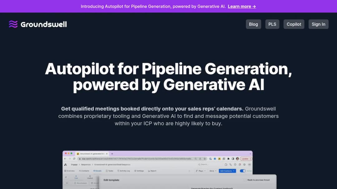 Groundswell screenshot