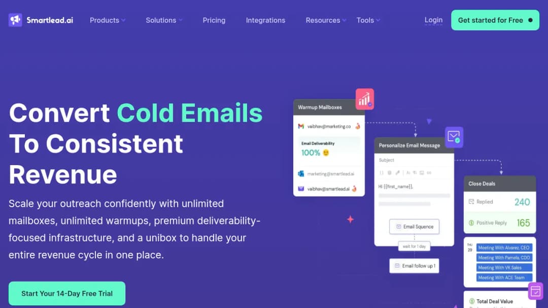 Smartlead screenshot