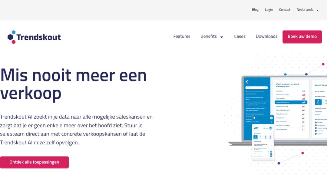 Trendskout screenshot