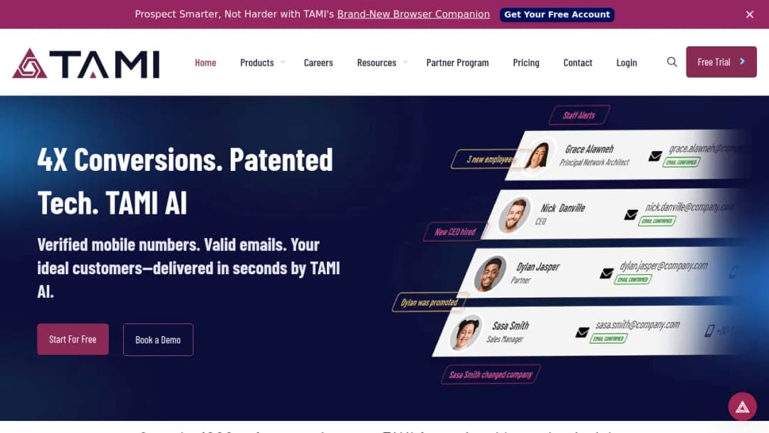 TAMI screenshot