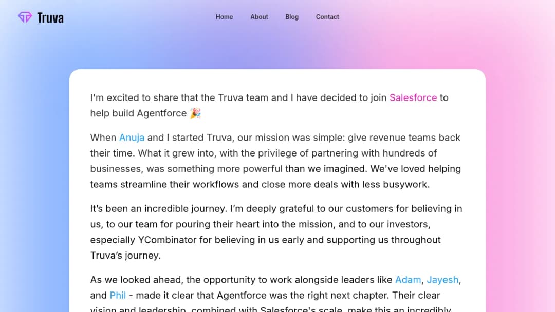 TruvaAI screenshot