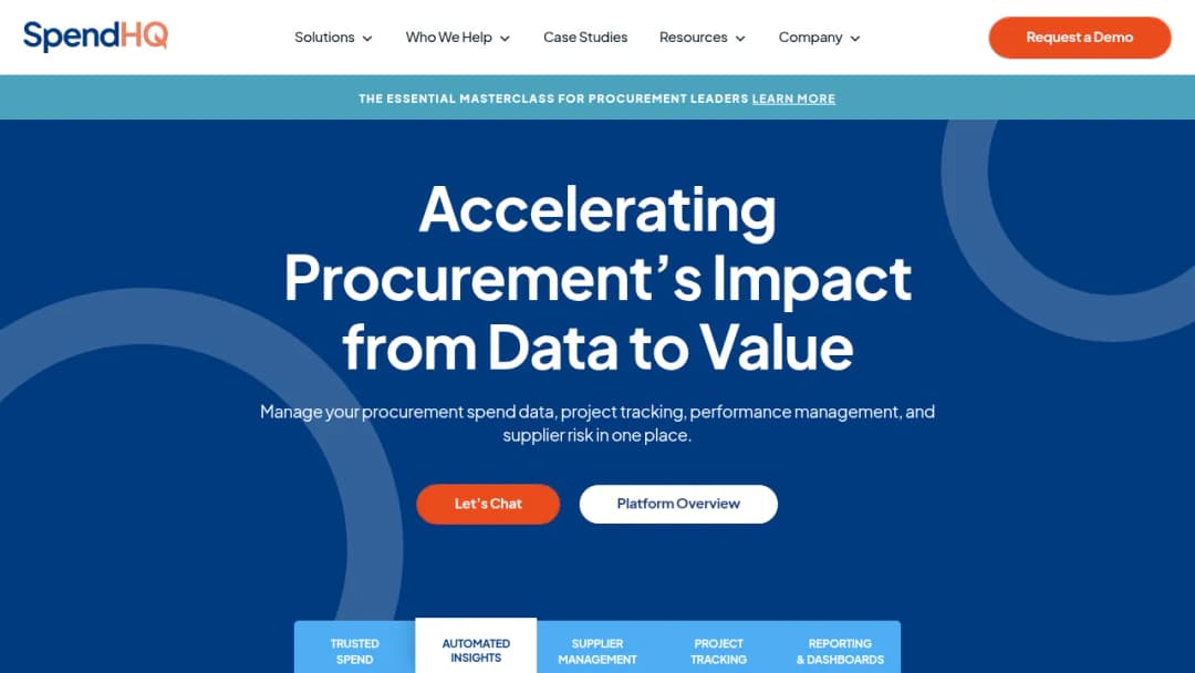SpendHQ screenshot