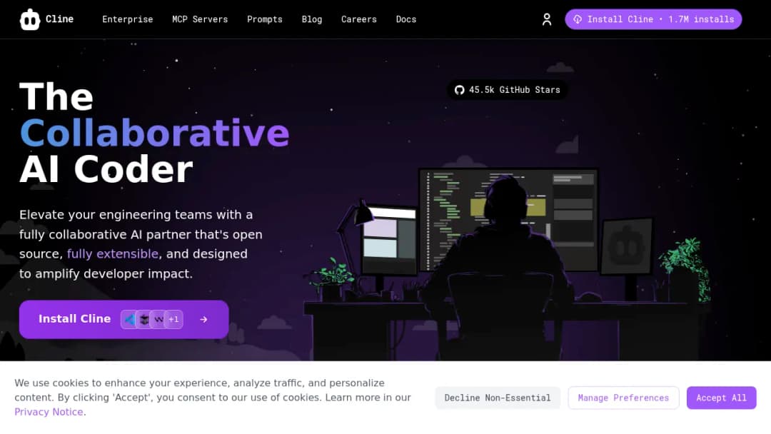 Cline screenshot