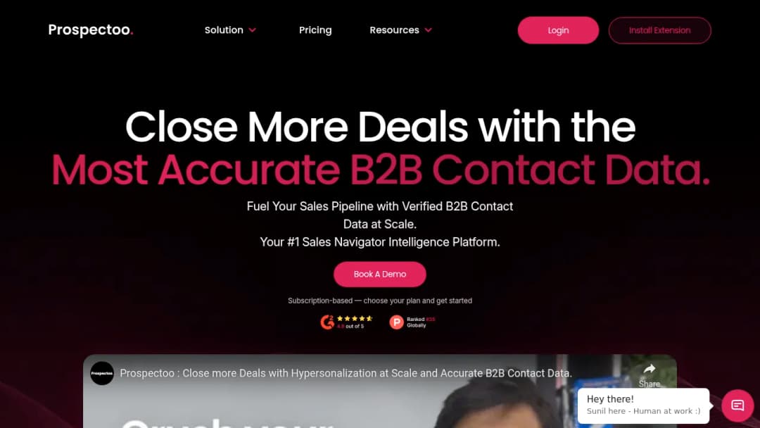 Prospectoo screenshot