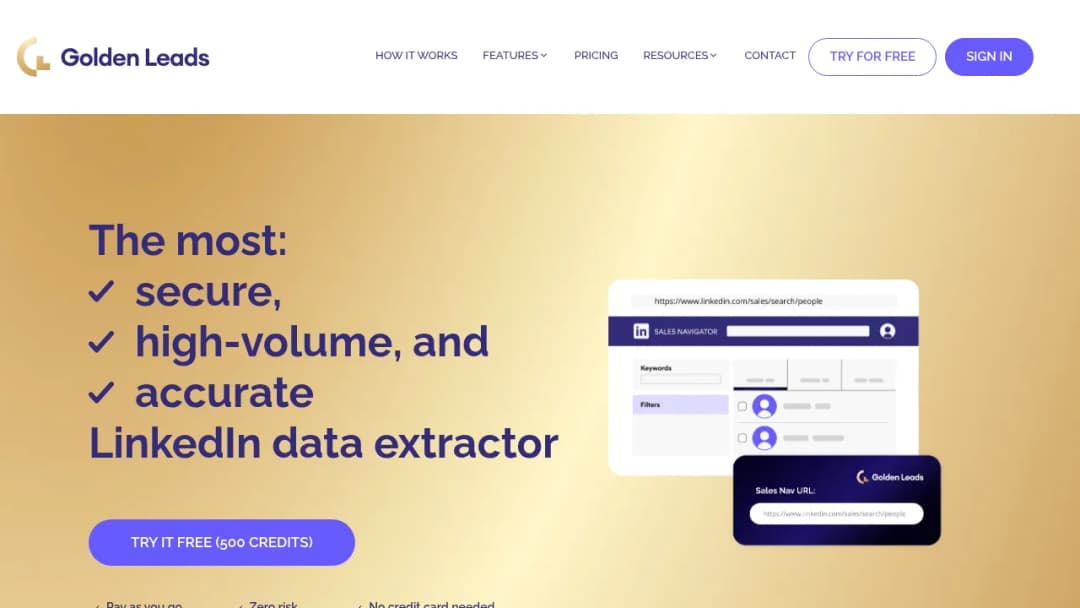 Golden Leads screenshot