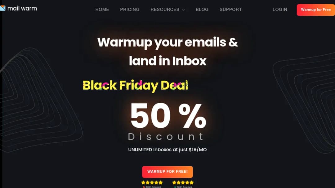 Mailwarm screenshot