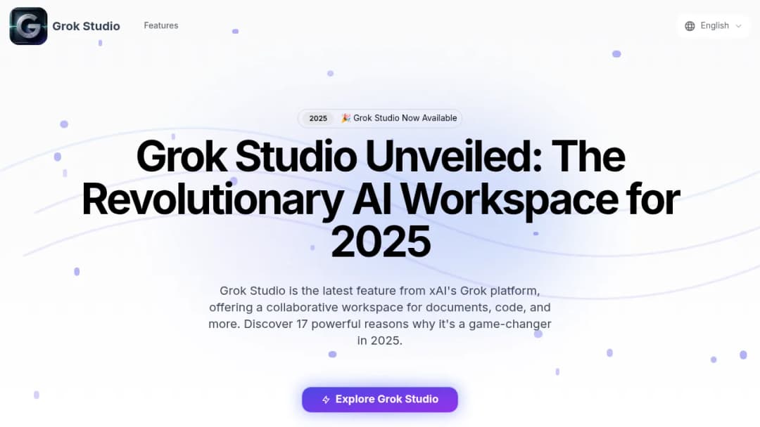 Grok Studio screenshot