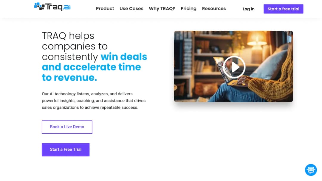Traq.AI screenshot