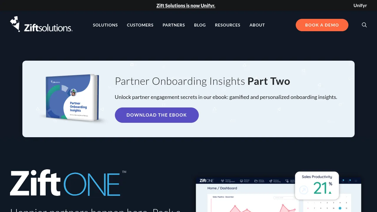 Zift Solutions screenshot