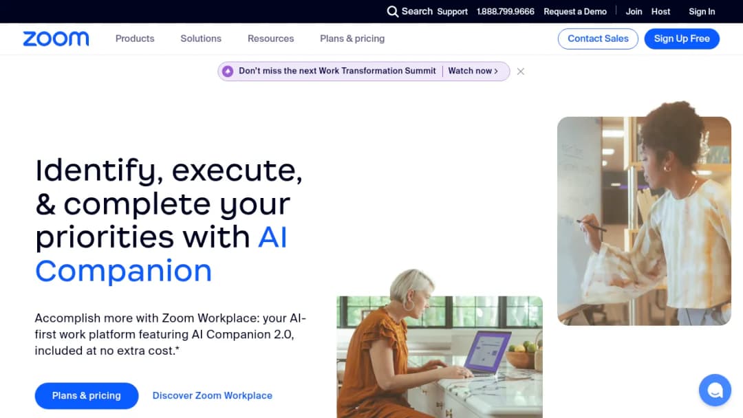 Zoom screenshot