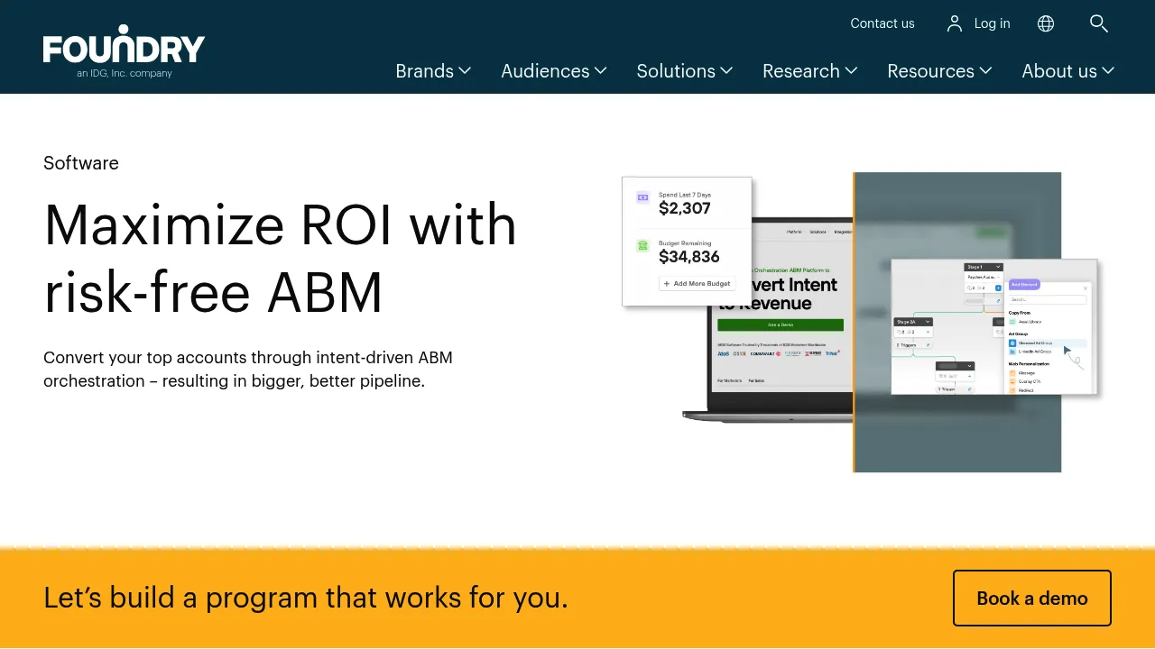 Foundry ABM screenshot