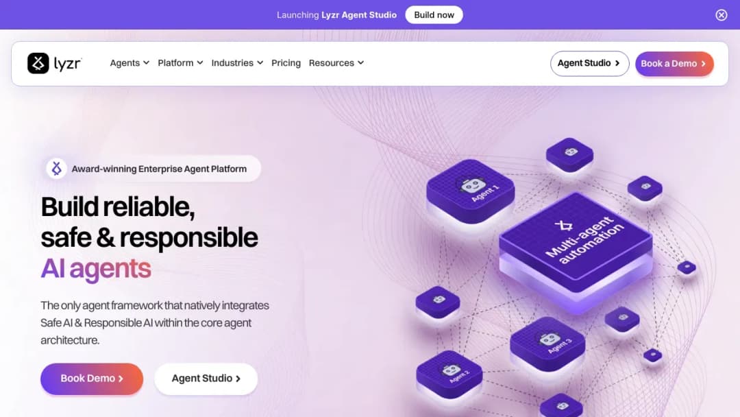 Lyzr screenshot