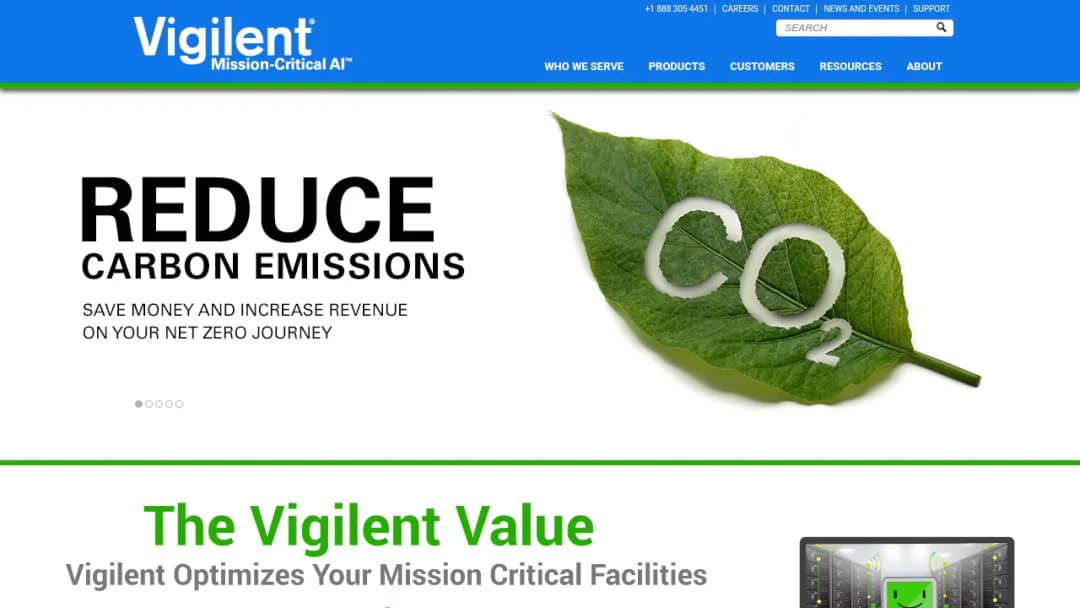 Vigilent screenshot