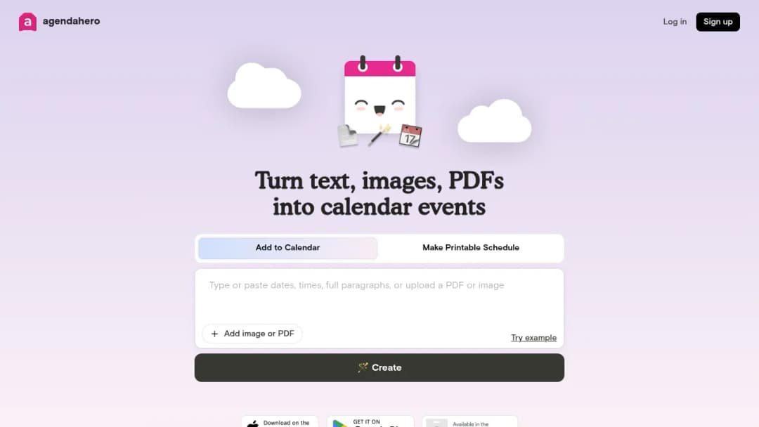 Agenda Hero screenshot