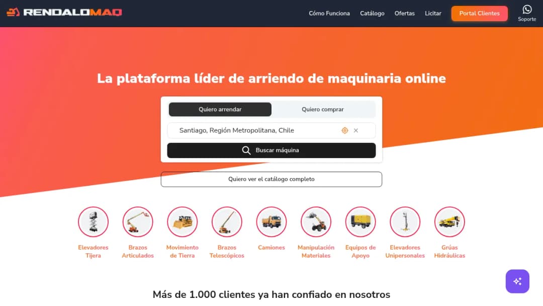 RendaloMaq screenshot