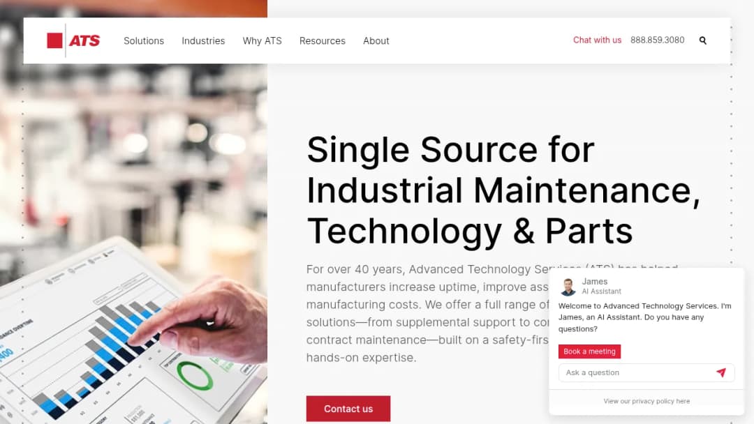 Advanced Technology Services screenshot